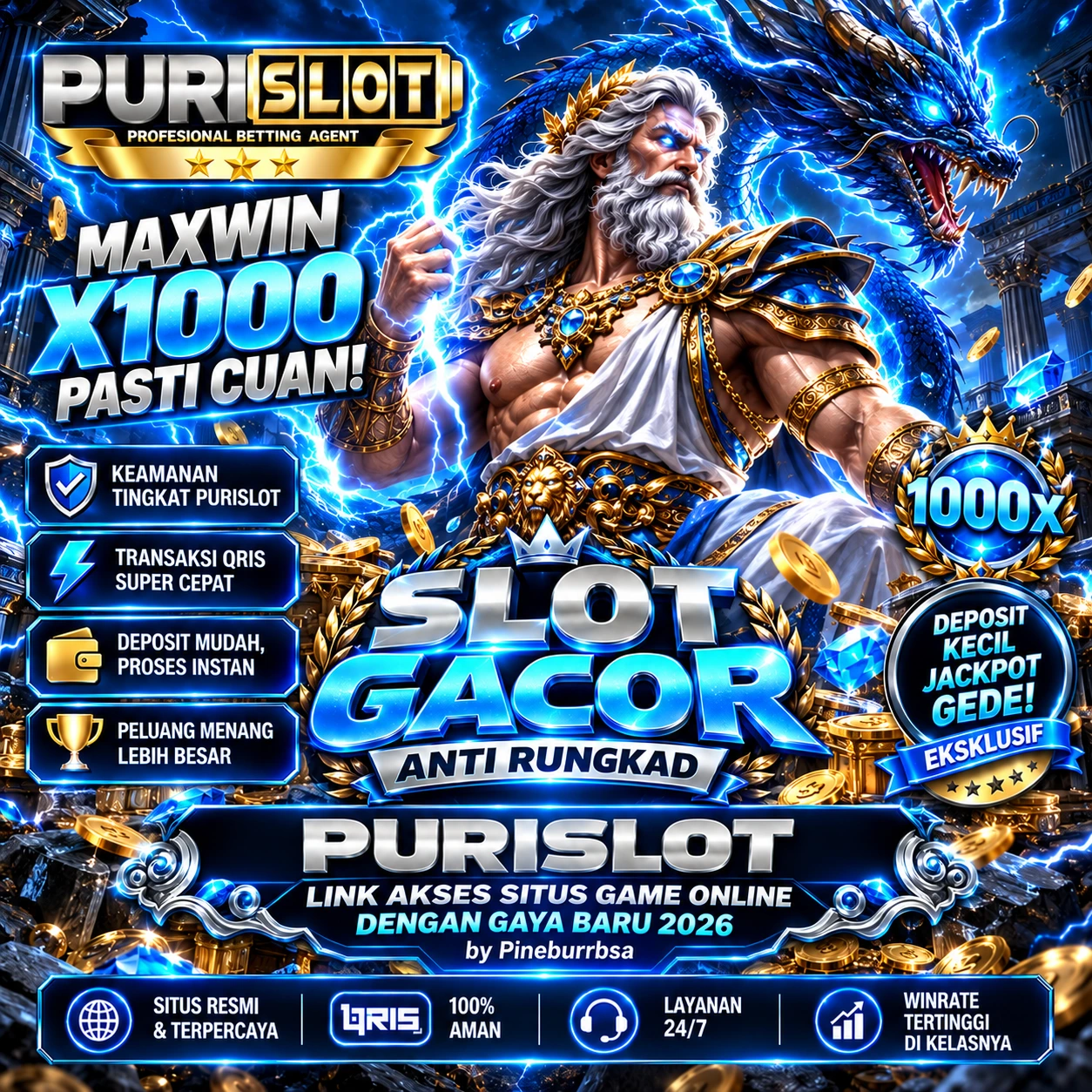 PURISLOT | Link Game Digital dengan QRIS Serba Cepat by Pineburrbsa