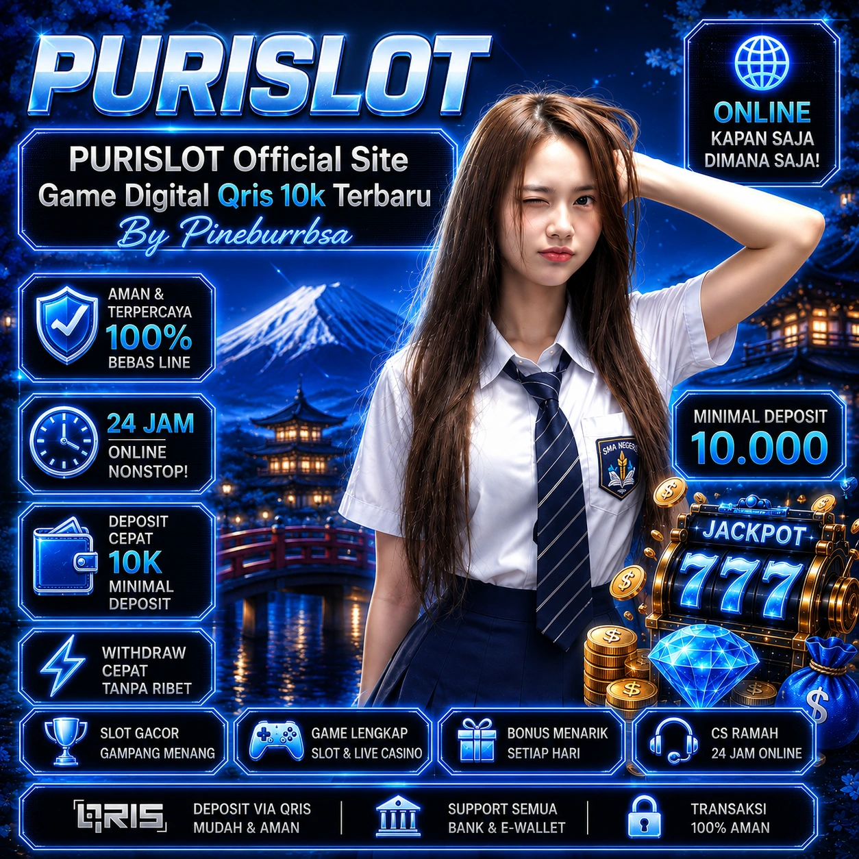 PURISLOT : Official Site Game Digital Qris 10k Terbaru By Pineburrbsa
