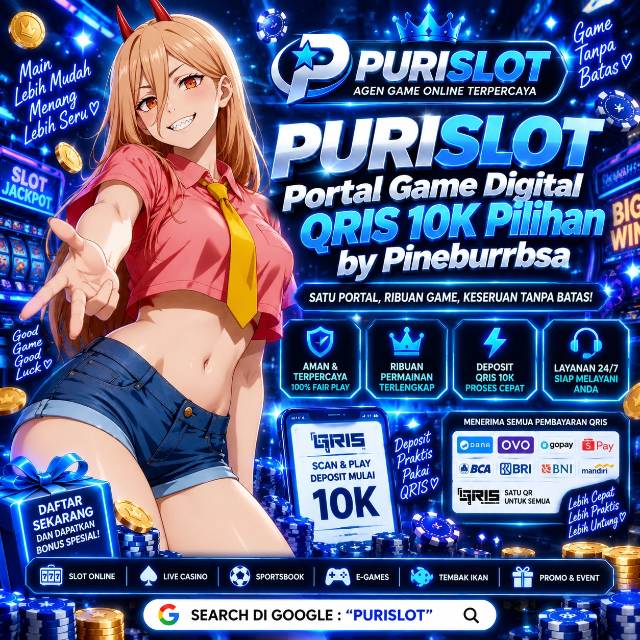 PURISLOT situs game baru di Alraedservices